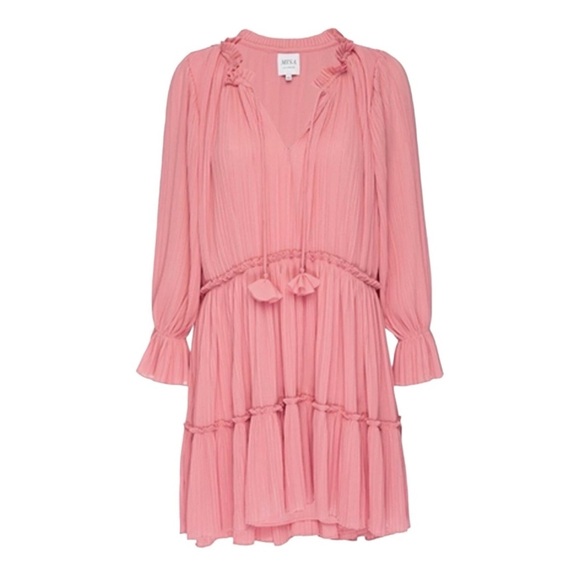 NWT MISA LOS ANGELES Azmina Dress in Pink Size Large - Picture 5 of 16
